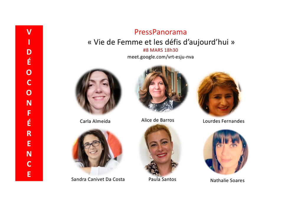 Vidéoconférence : Vie de Femmes et défis d’aujourd’hui. #8 MARS