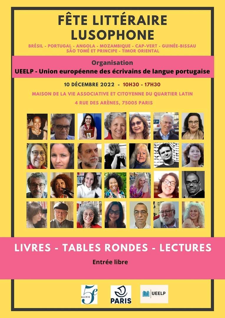 Premier festival littéraire de l’Union européenne des écrivains de langue portugaise