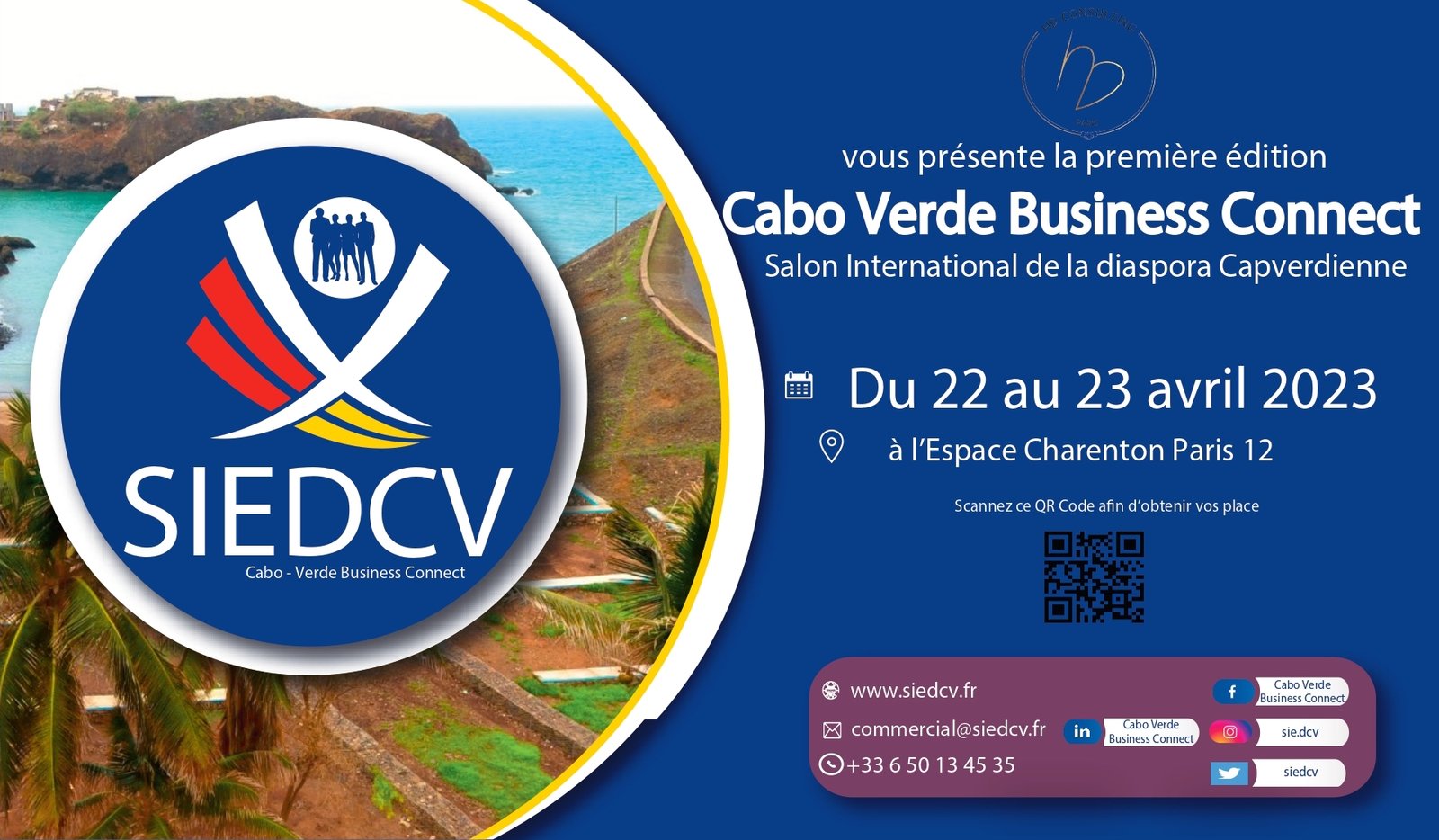 Cap-Vert – Paris : salon des entrepreneurs et investisseurs de la diaspora Cap-verdienne