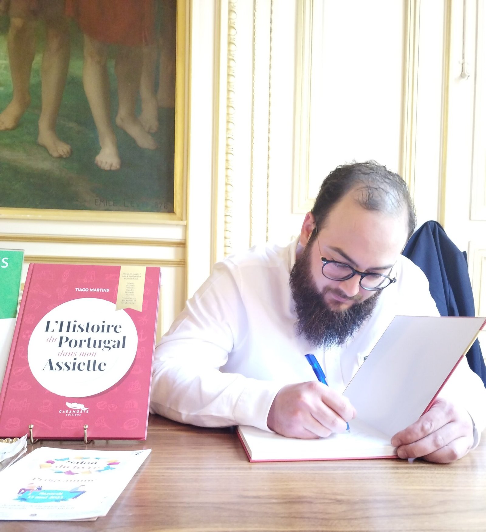 Tiago Martins : auteur et influencer d’histoire et gastronomie portugaise