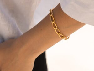 Bold Silver Statement Bracelet beatifull
